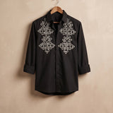 Geometrical Dori Embroidered Shirt