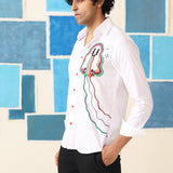 Pop Art Pulse EmbroPrint Fusion