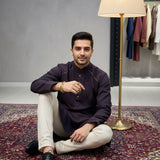 Mesh classic kurta -
