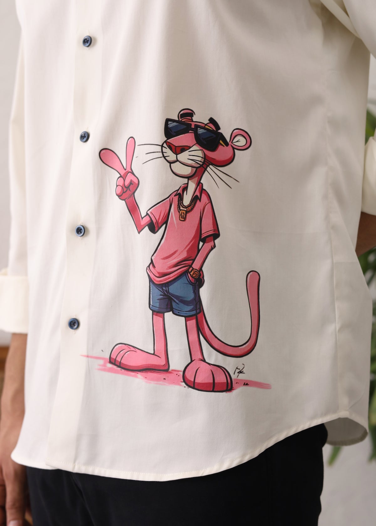 PINK PANTHER DIGITAL PRINT
