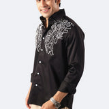 Black Noir Linework Shirt