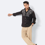 Black Noir Linework Shirt
