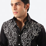 Black Noir Linework Shirt