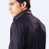 Royal Tiger Embroidered Shirt