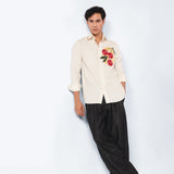 Cherry Bloom Ivory Shirt