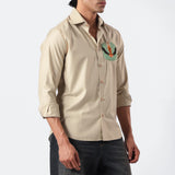 Tiger Bullion Knot Shirt