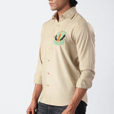 Tiger Bullion Knot Shirt