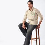 Tiger Bullion Knot Shirt