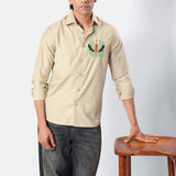 Tiger Bullion Knot Shirt