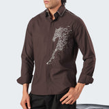 Dark Horse Embroidered Shirt