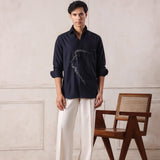 Shadow Lion Pearl Detail Shirt
