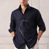 Shadow Lion Pearl Detail Shirt