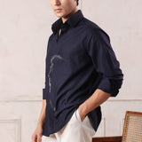Shadow Lion Pearl Detail Shirt