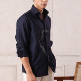 Shadow Lion Pearl Detail Shirt