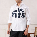 Manifesto Embroidered Shirt