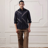 Black Tie Pearl Shirt