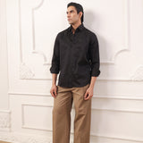 Tone on Tone Embroidery Shirt