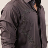 Regal Lion Pearlwork Shirt