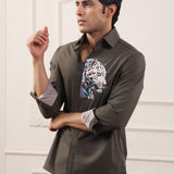 Arctic Tiger Parsi Gara Work Shirt