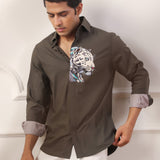 Arctic Tiger Parsi Gara Work Shirt