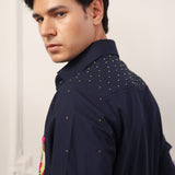 Mosaic Luxe Embellished Shirt