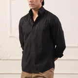 Noir Cascade Designer Shirt