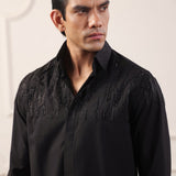 Noir Cascade Designer Shirt