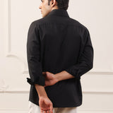 Gold Chevron Detailing Shirt