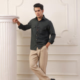 Midnight Utility Patch Pocket Shirt