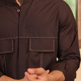 Mocha Stitch Shirt