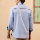 Twin Tiger Sky Blue Shirt