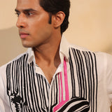 Zebra Trails Cotton Shirt