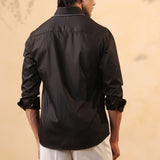 Skull Noir Embellished Shirt
