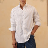 Pastel Circuit Embroidered Shirt