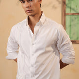 Pastel Circuit Embroidered Shirt