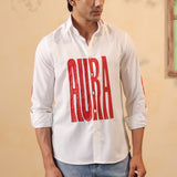 Aura Roar White Shirt