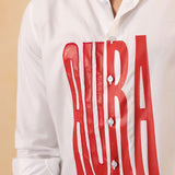 Aura Roar White Shirt