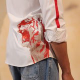 Aura Roar White Shirt