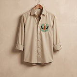 Tiger Bullion Knot Shirt