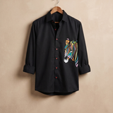 ZEBRA HAND PAINTED SHIRT