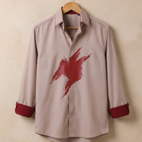 Brushstroke Digital Print Shirt
