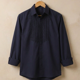 Regal Navy Pearl Work Shirt