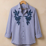 Floral Dori Embroidered Shirt
