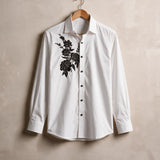 Noir Bloom â Premium Giza Cotton Shirt