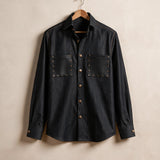 Vintage Black Denim Shirt