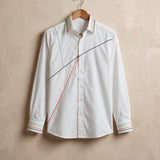 WHITE EMBROIDERY SHIRT