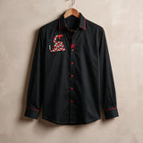 Snake embroidery shirt