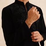 Noirara Hand-Embroidered Kurta